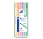 Surligneur 'triplus highlighter', étui de 6
