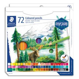 Crayon couleur Design Journey, étui carton de 72