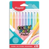 Feutre COLOR'PEPS Pastel, étui carton de 10