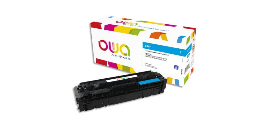 Toner remanufacturé OWA - haute capacité - pour CANON 054H