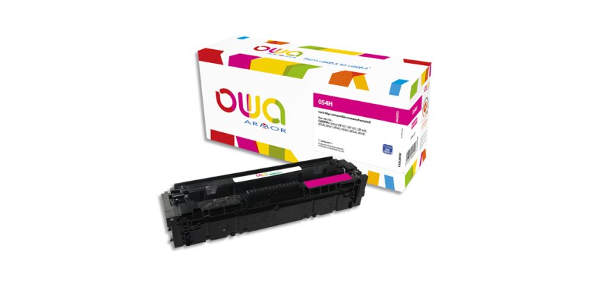Toner remanufacturé OWA - haute capacité - pour CANON 054HC