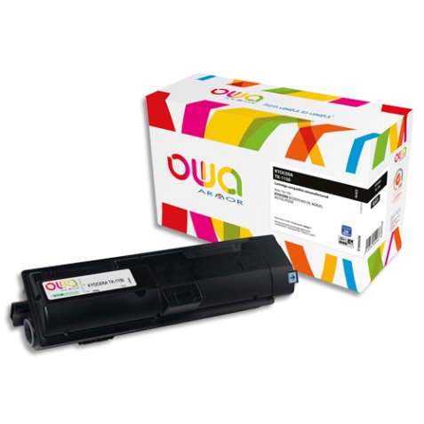 Toner remanufacturé OWA - standard - Noir - pour KYOCERA TK-1150