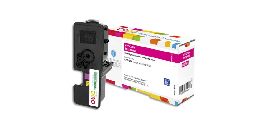 Toner remanufacturé OWA - standard - pour KYOCERA TK-5240 C