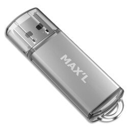 Clé USB 2.0 128Go Color's Grise MAXL85406