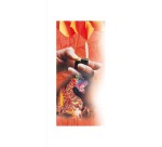 CRÉPON IGNIFUGÉ, Paquet de 10 feuilles 38g/m2 au format 2,50x0,50m - Assortiment