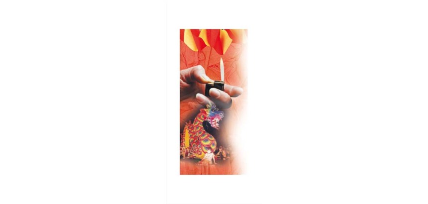 CRÉPON IGNIFUGÉ, Paquet de 10 feuilles 38g/m2 au format 2,50x0,50m - Assortiment
