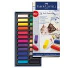 FABER-CASTELL Pastel tendre CREATIVE STUDIO, étui de 24
