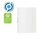 Pochette perforée Recycle, A4, PP, grainé, 0,10 mm