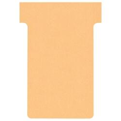 Fiche T, indice 2 / 60 mm, 170 g/m2, beige