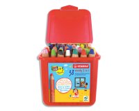 Crayons multi-talents stabilo woody 3en1 + 3 taille-crayons schoolbox de 38
