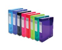 Boite de classement en polyproppylène dos 60mm Iderama PP - A4 - Couleurs assorties