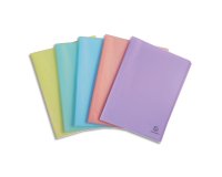 Protège-documents en polypropylène semi rigide Chromaline Pastel 100 vues - A4 - Couleurs assorties