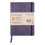 CUIRISÉ Carnet souple A5, 144 pages lignées - Pétrole