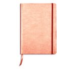 CUIRISÉ Carnet souple A5, 144 pages lignées - Cuivre