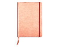 CUIRISÉ Carnet souple A5, 144 pages lignées - Cuivre
