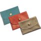 Mini pochette Julo Diane en cuir de vachette pailleté 11,5x2x8cm. Coloris assortis