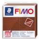 Pain 57g FIMO EFFECT CUIR couleur marron