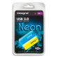 Pack de 2 clés USB 3.0 32Go Bleu/Jaune INFD32GBNEON3.0BLYL