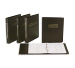 Registre reliure conseils d'administration 4 anneaux avec recharge 32 x 26 cm 100 feuillets