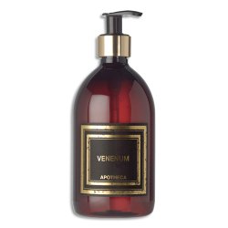 Savon liquide parfumé 500ml en flacon pompe. Parfum Venenum Immortelle et Reglisse