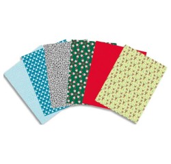 Décopatch PSN3018C - Lot de 30 Feuilles 30x40 cm, Motifs Scolaires assortis - Assortiment