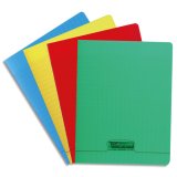 Cahier piqué 8000 POLYPRO 17x22 cm 48 pages grands carreaux 90 g