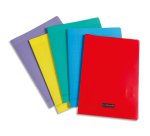 Cahier piqué 8000 POLYPRO A4 48 pages grands carreaux 90 g - Assortis