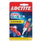 Colle pour plastiques Super glue3  Loctite - Tube de 2 g + 4 ml