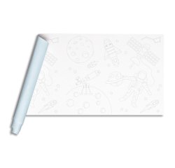 FRESQUE À PEINDRE, Rouleau 120g/m2 au format 10x0,50m - Espace