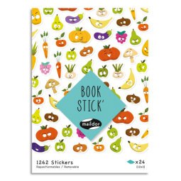 Book 24 feuilles A5 et 1008 Stick thème Amour