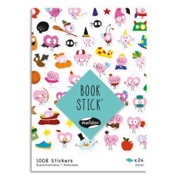 Book 24 feuilles A5 et 1262 Stick Emoticônes