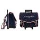 Cartable à roulette 41 cm, 2 compartiments + 1 poche