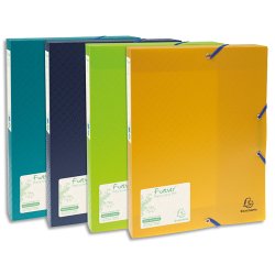 Boite de classement Exabox dos 40mm polypropylène 7/10e Forever® PP - A4