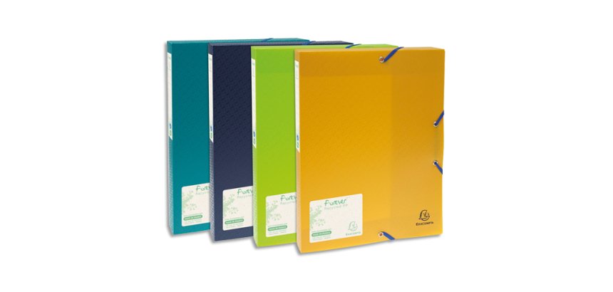 Boite de classement Exabox dos 40mm polypropylène 7/10e Forever® PP - A4