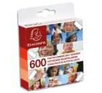 Etuis de 600 coins photos autocollants - Cristal