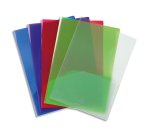 Sachet de 10 chemises double poche polypropylène souple 2/10e - A4 ou A3