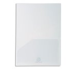 Sachet de 10 chemises double poche polypropylène souple 2/10e - A4 ou A3