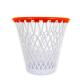 Corbeille à papier plastique en forme de panier de basket 32 x 30 cm 12L