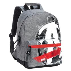 Sac à dos ergonomique avengers - coloris gris