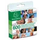 Etuis de 600 autocollants double face - Blanc