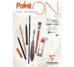 Paint'ON bloc collé 40F A5 250g