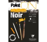 Paint'ON Noir bloc collé 20F A3 250g