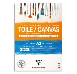 Toile à peindre Cosmos bloc collé 10F A3 200g