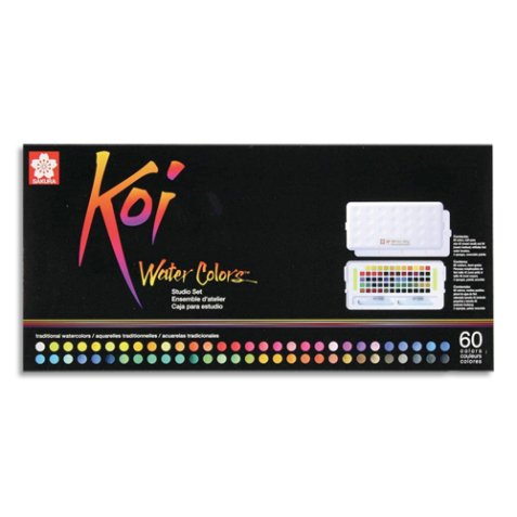 Koi Water Colors Studio Set 60
