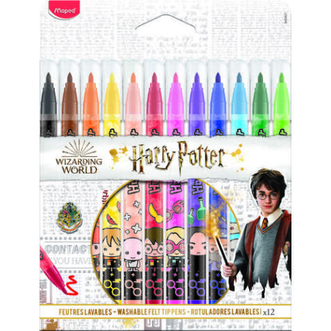 Feutre HARRY POTTER, étui carton de 12
