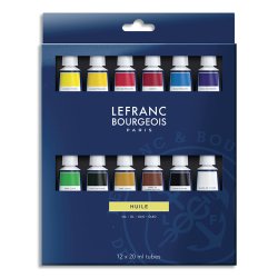 Set de 12 tubes 20ML Huile fine