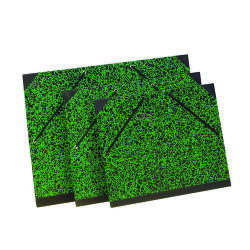 Carton à dessin à élastique 33x26cm vert