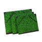 Carton à dessin à élastique 33x26cm vert
