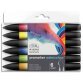 Set de 6 Promarker aquarellable - Tons basiques assortis