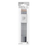Studio collection - blister 5 crayons graphite et gomme